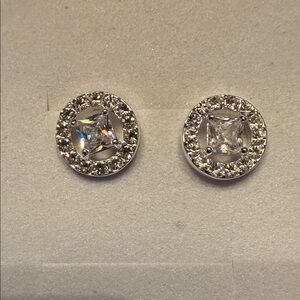 Elegant Silver Stud Earrings
